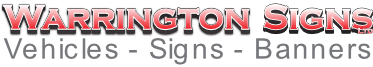 Warrington Signs Logo Warrington Signs Logo