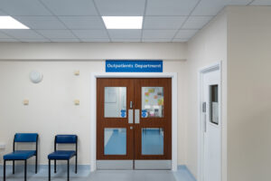 wayfinding signage in hospital